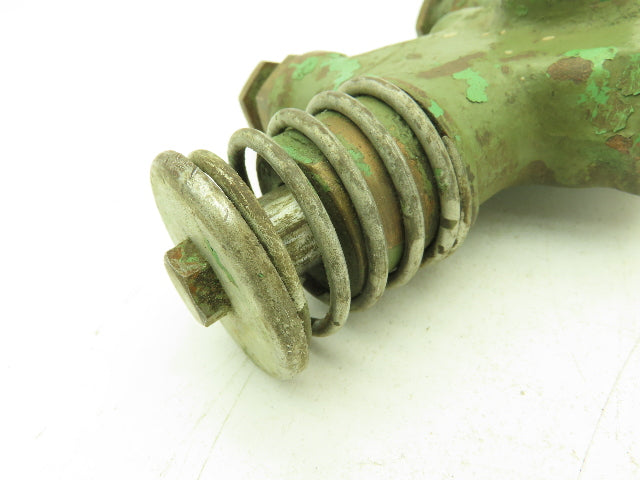 Valvair 15-38S-20 Manual 2-Pos Spring Lever Spool Valve 3/8" NPT