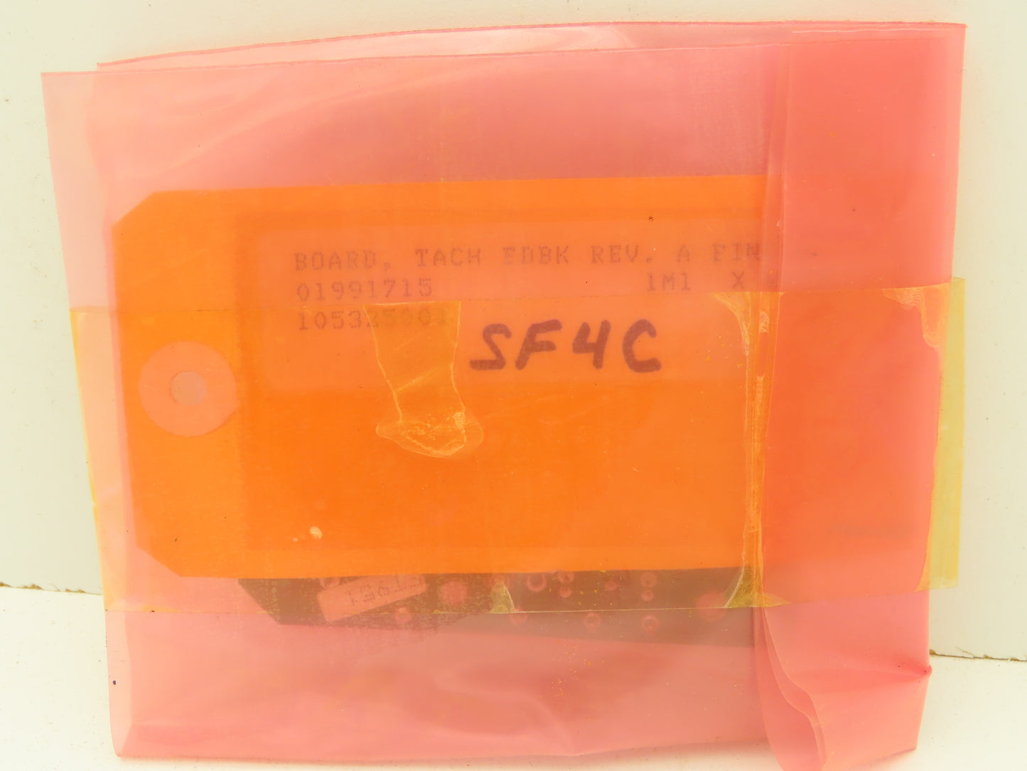 Fincor 1053250-01 Tach Feedback Card FDBK Circuit Board