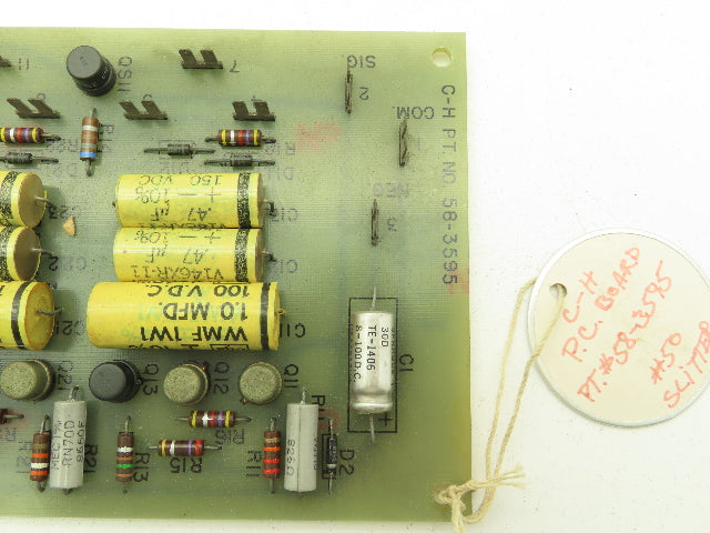 Cutler Hammer 58-3595 Control Board Circuit Panel