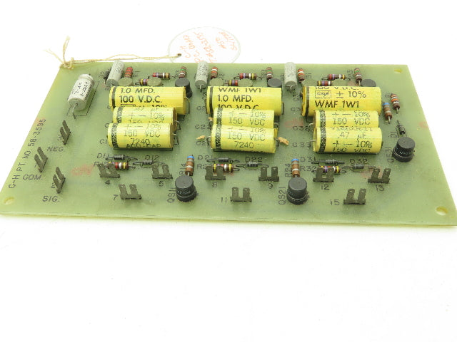 Cutler Hammer 58-3595 Control Board Circuit Panel