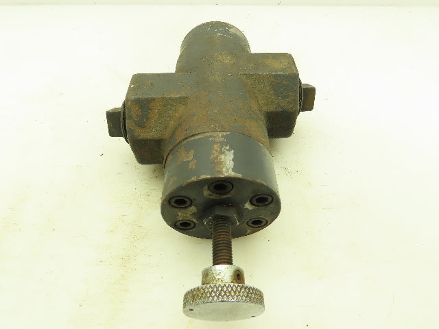 Double A YB-185 Hydraulic Manual Flow Control Valve 1-1/4" NPT
