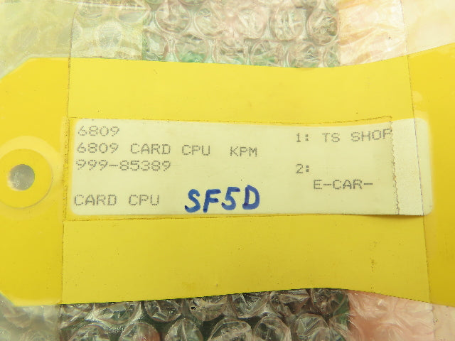 Brutech Electronics 6809 BEM-SBC4C CPU Control Circuit Board PLC