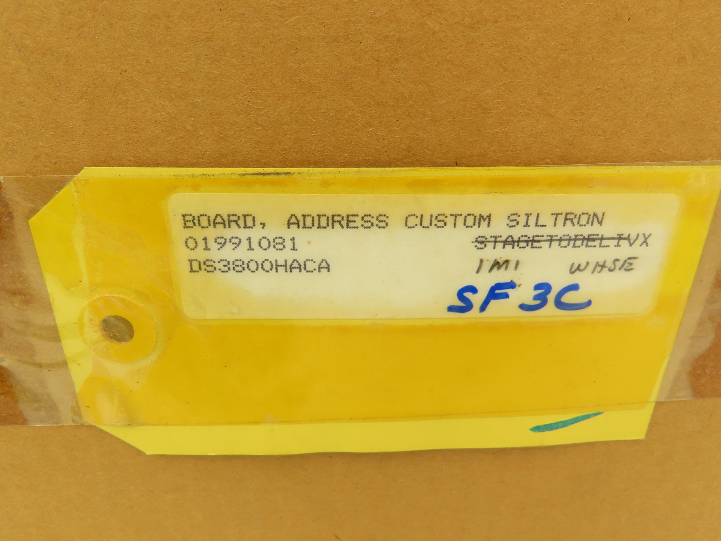 General Electric 6GA02 HACA DS3800HACA1A1A GE Address Card Circuit Board Siltron
