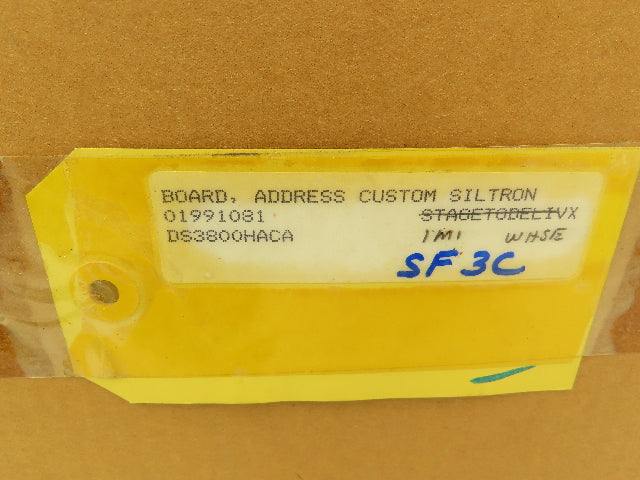 General Electric 6GA02 HACA DS3800HACA1A1A GE Address Card Circuit Board Siltron