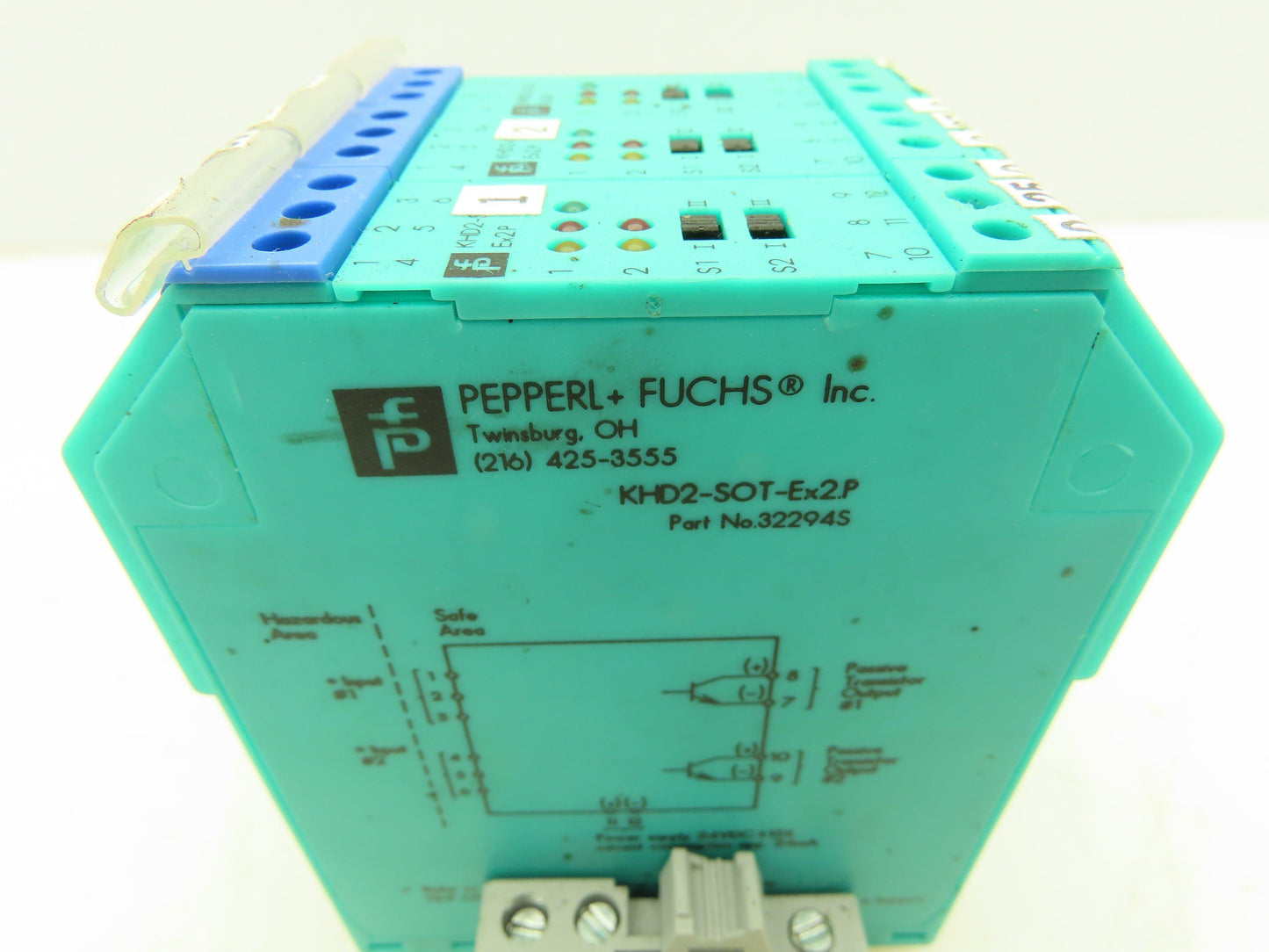 Pepperl + Fuchs KHD2-SOT-Ex2.P Switch Amplifier PN 322945 Lox of 3