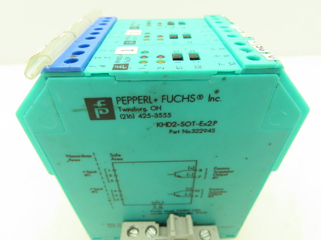Pepperl + Fuchs KHD2-SOT-Ex2.P Switch Amplifier PN 322945 Lox of 3