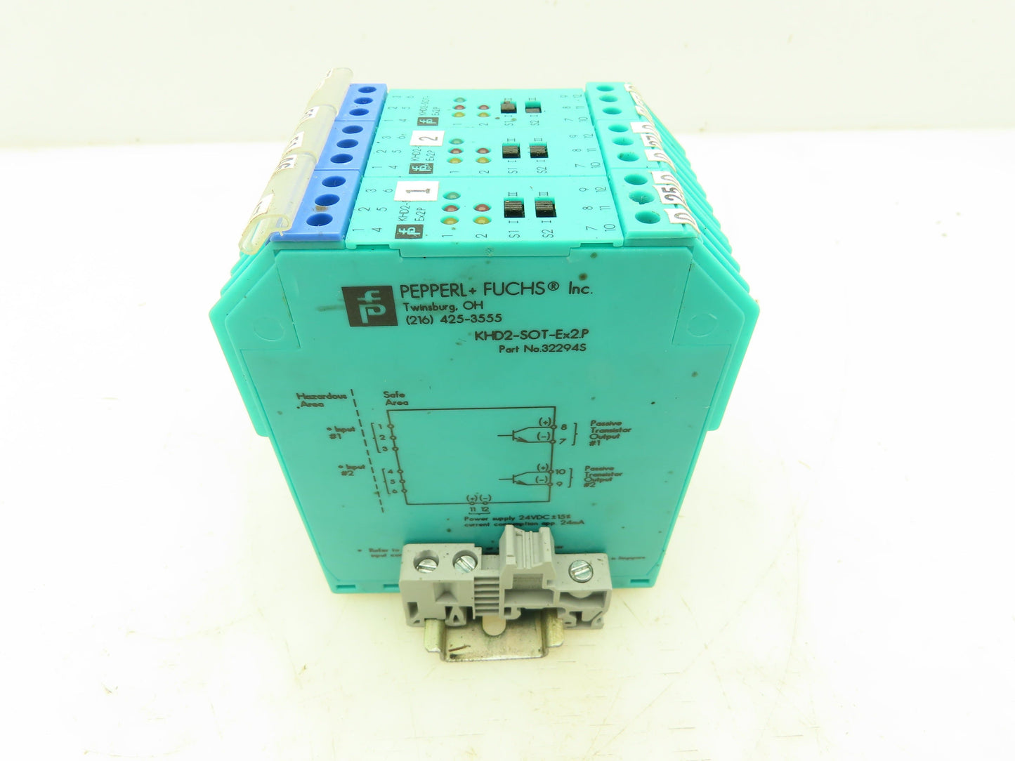 Pepperl + Fuchs KHD2-SOT-Ex2.P Switch Amplifier PN 322945 Lox of 3