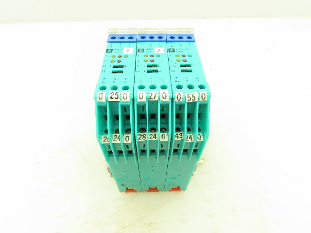 Pepperl + Fuchs KHD2-SOT-Ex2.P Switch Amplifier PN 322945 Lox of 3