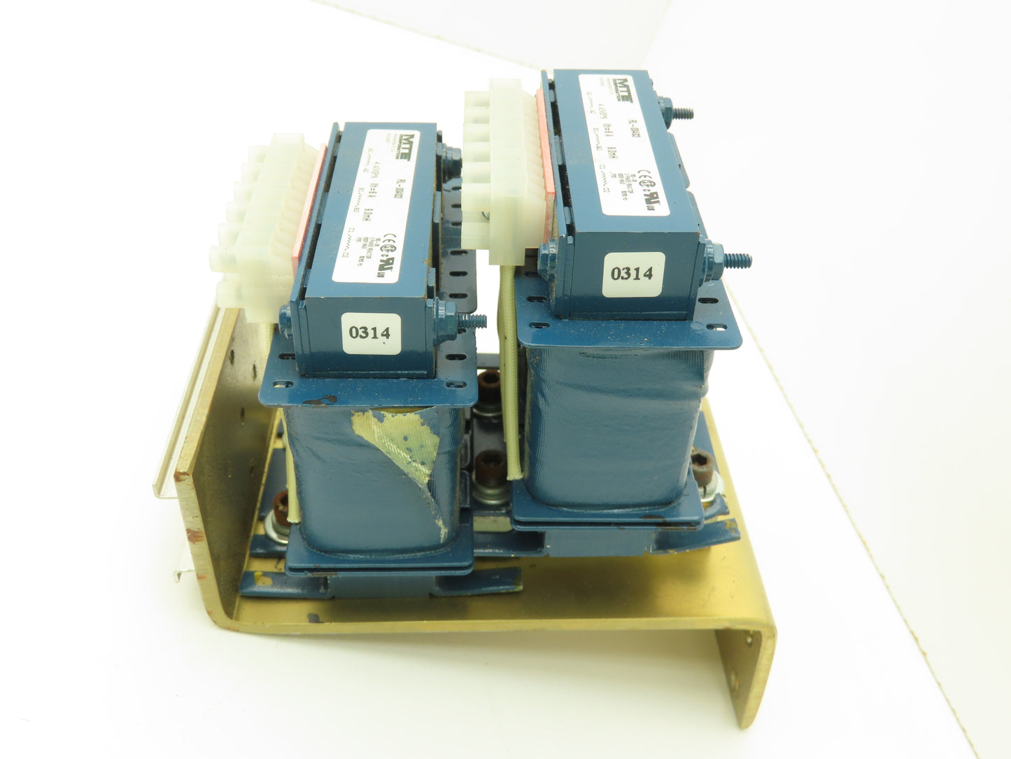 MTE RL-00403 Three Phase Line Reactor 9.0mH 4 Amp Ith=6A 600V Lot of 2