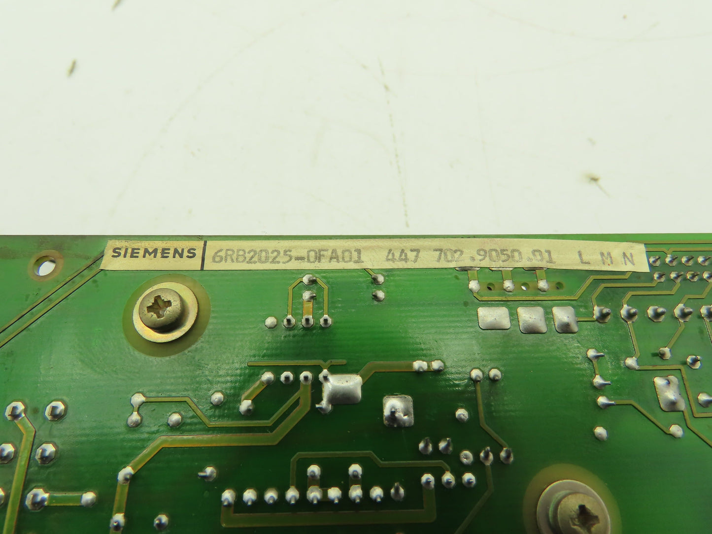 Siemens 6RB2025-0FA01 447 702.9050.01 Servo Drive Power Supply Axis Stack Card