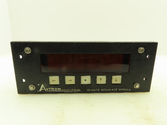 Avtron No 64 Remote Interface Module 6 Digit LED Display 115V D19222