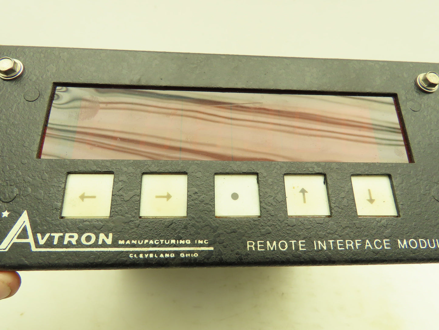 Avtron No 64 Remote Interface Module 6 Digit LED Display 115V D19222