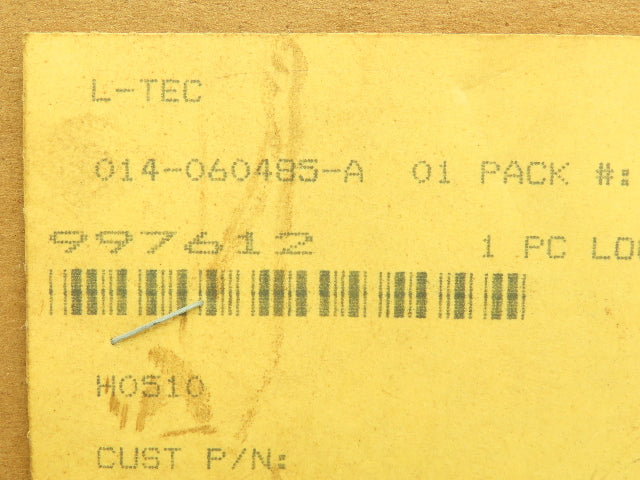 L-Tec 997612 Welding Cutting System Control Card Circuit Logic Board Rev C