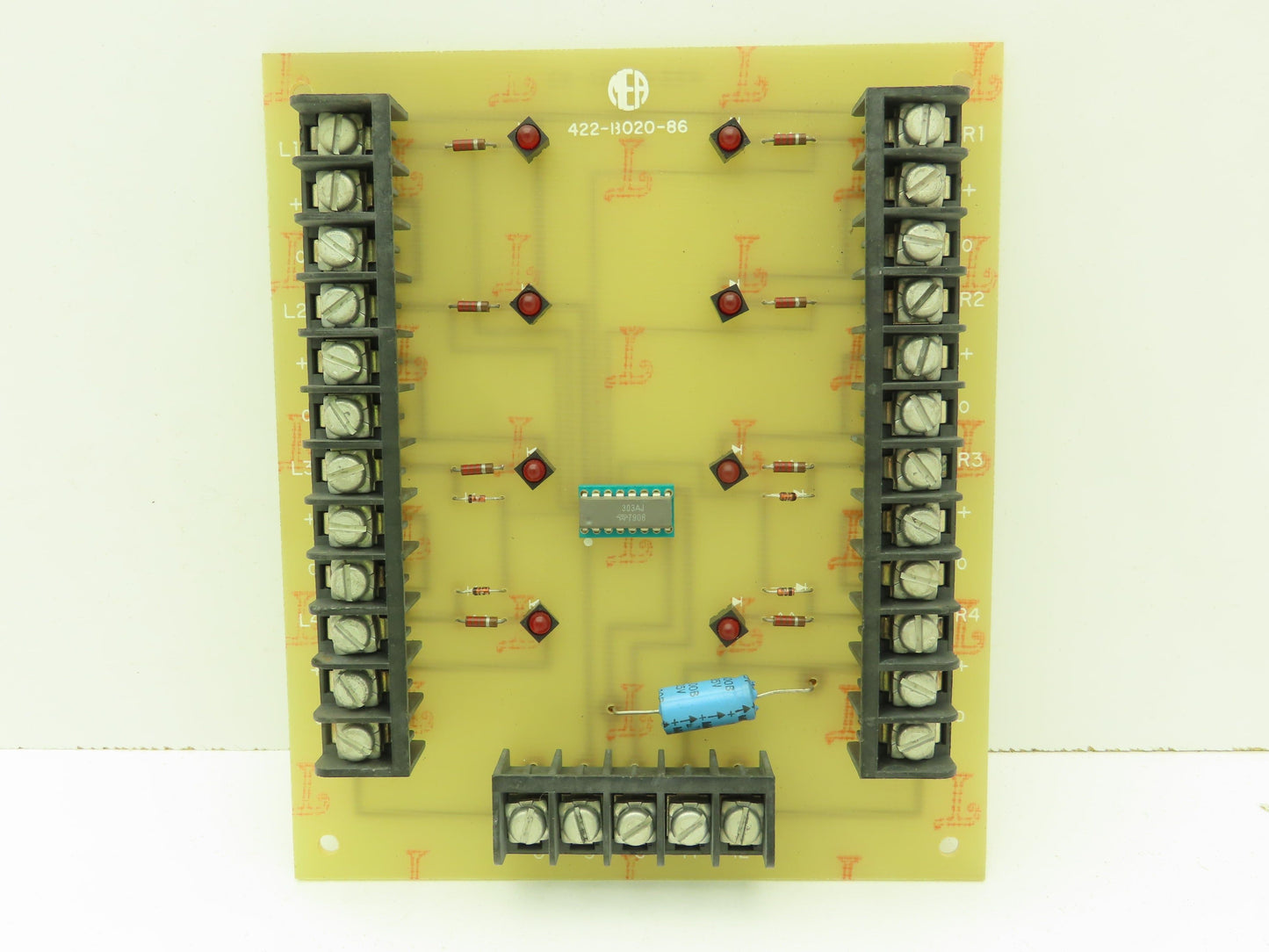 MEA 422-13021-52 422-13020-86 Control Circuit Board Card Terminal Strip