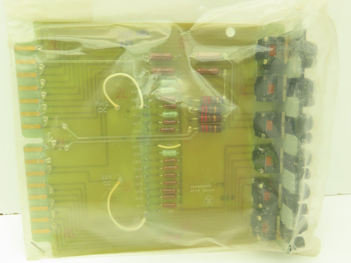 Westinghouse 233P690H01D Thyristor Control Potentiometer PCB Circuit Board PLC