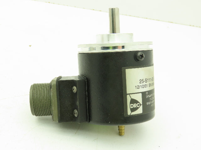 DRC Dynamics Research 25-S111-B16-2000T000 Rotary Encoder 3/8" Shaft 10-Pin