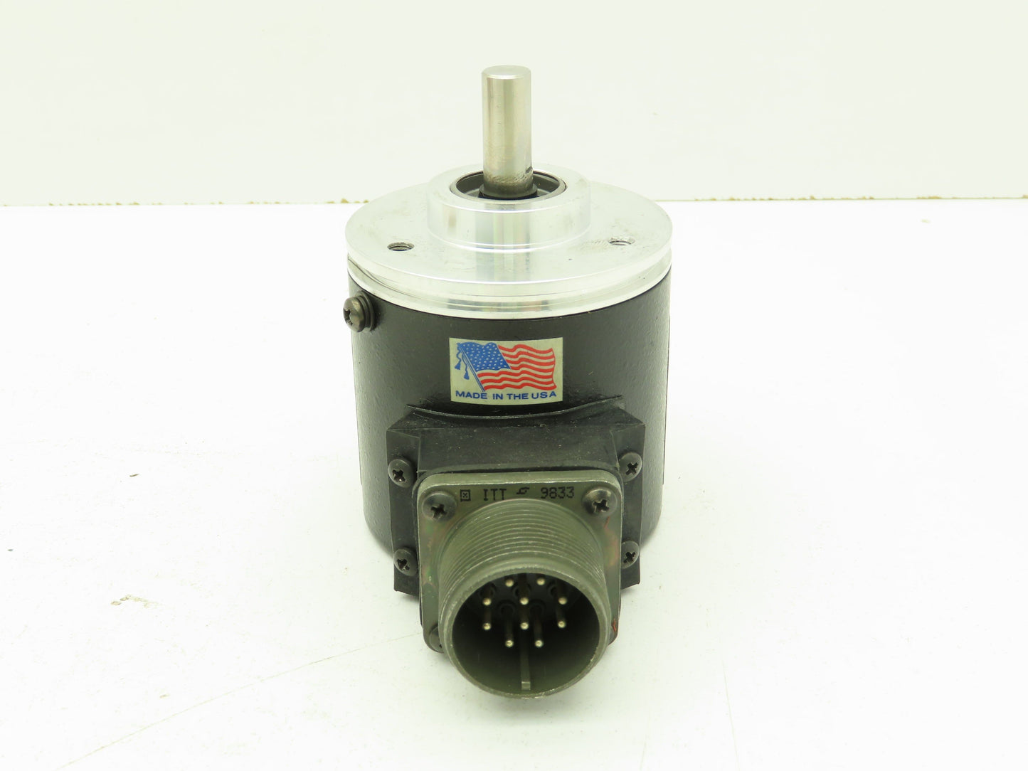 DRC Dynamics Research 25-S111-B16-1000T000 Rotary Encoder 3/8" Shaft 10-Pin
