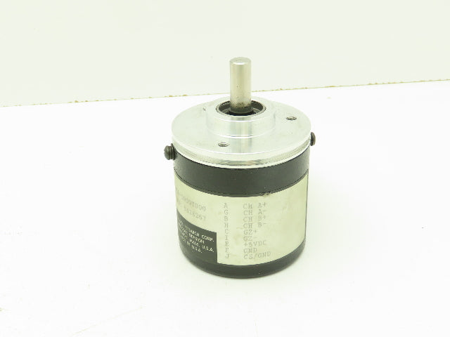 DRC Dynamics Research 25-S111-B16-1000T000 Rotary Encoder 3/8" Shaft 10-Pin
