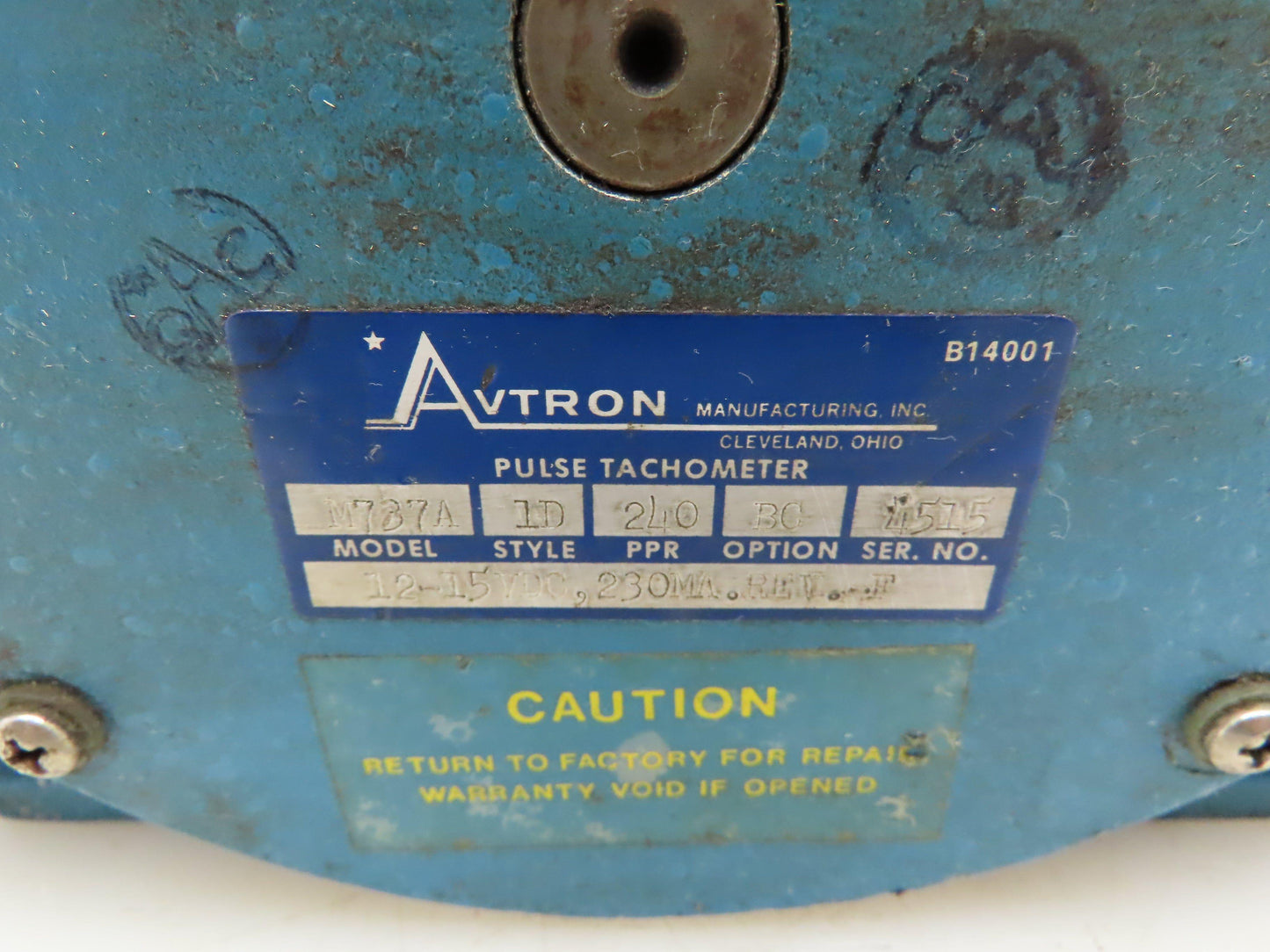 Avtron M737A Pulse Generator Bidirectional, MS Connector, Dual Outputs