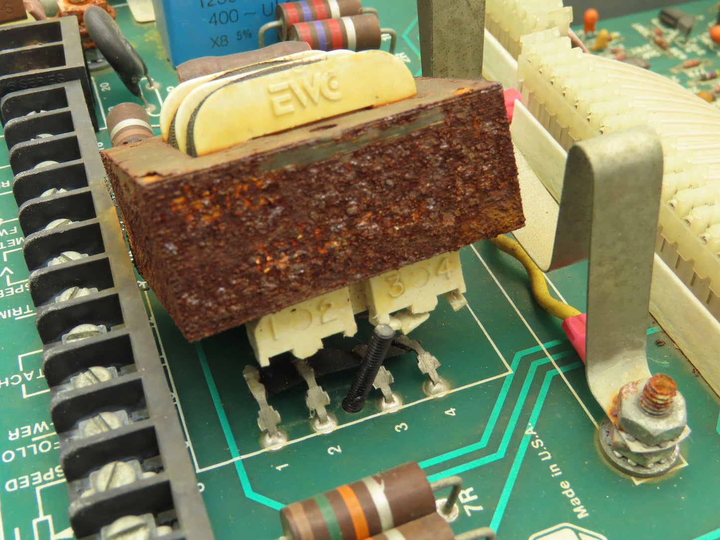 Allen Bradley 103620 Motor Drive Circuit Board Rev 07 Bulletin 1361