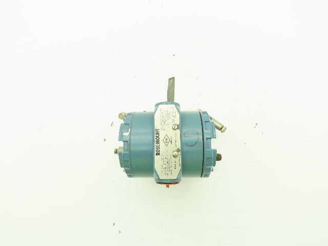 Rosemount 3095MA SMART HART Pressure Transmitter 0-250"H2O MR808SCT 316SS Valve