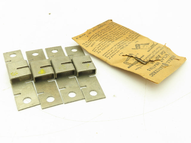 General Electric 81D38 GE Thermal Overload Unit Heater Element Lot of 6