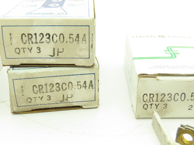 General Electric CR123C0.54A GE Thermal Overload Unit Heater Element Lot of 21