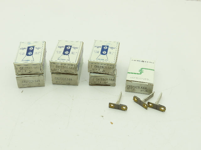 General Electric CR123C0.54A GE Thermal Overload Unit Heater Element Lot of 21