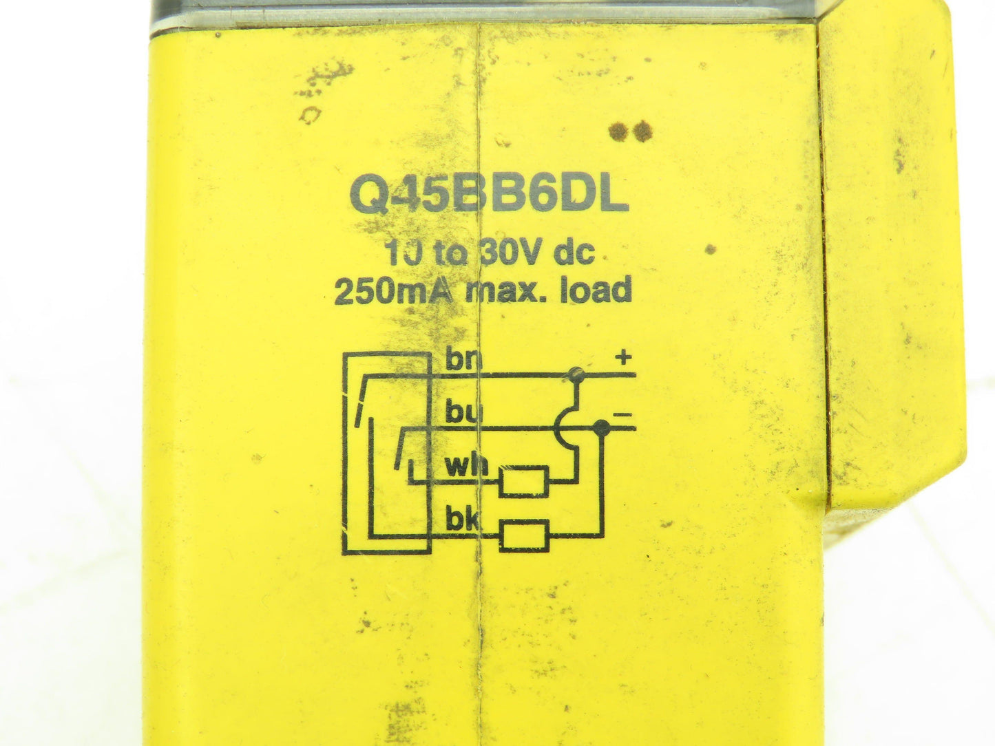 Banner Q45BB6DL Photoelectric Sensor Diffuse 1.8M 10-30VDC w/4-Pin Plug Lot of 2