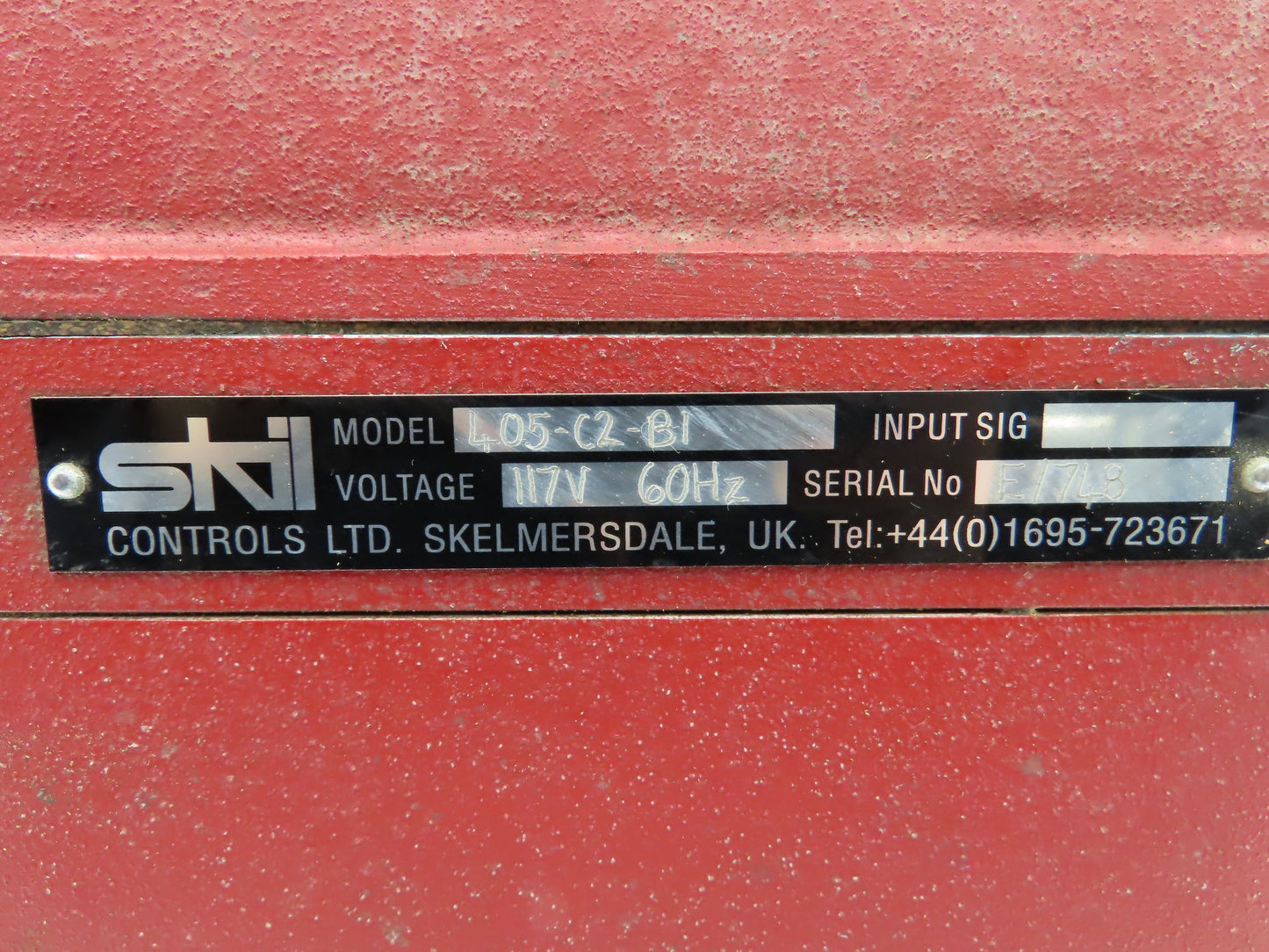 SKIL Controls 405-C2-B1 Electro Pneumatic Valve Actuator 117V w/ Dome Indicator
