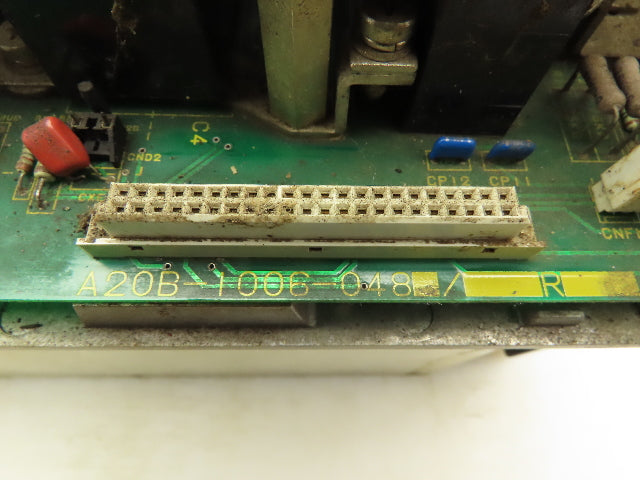 Fanuc A20B-1006-048 Circuit Board Assembly Hitachi FXS Capacitor Parts