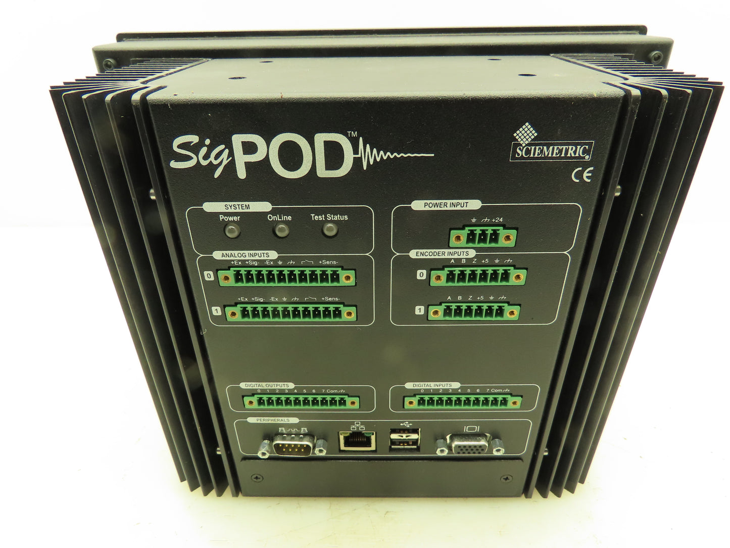 Sciemetric Instruments 2001 SigPod Monitor Control Operator Interface Windows XP