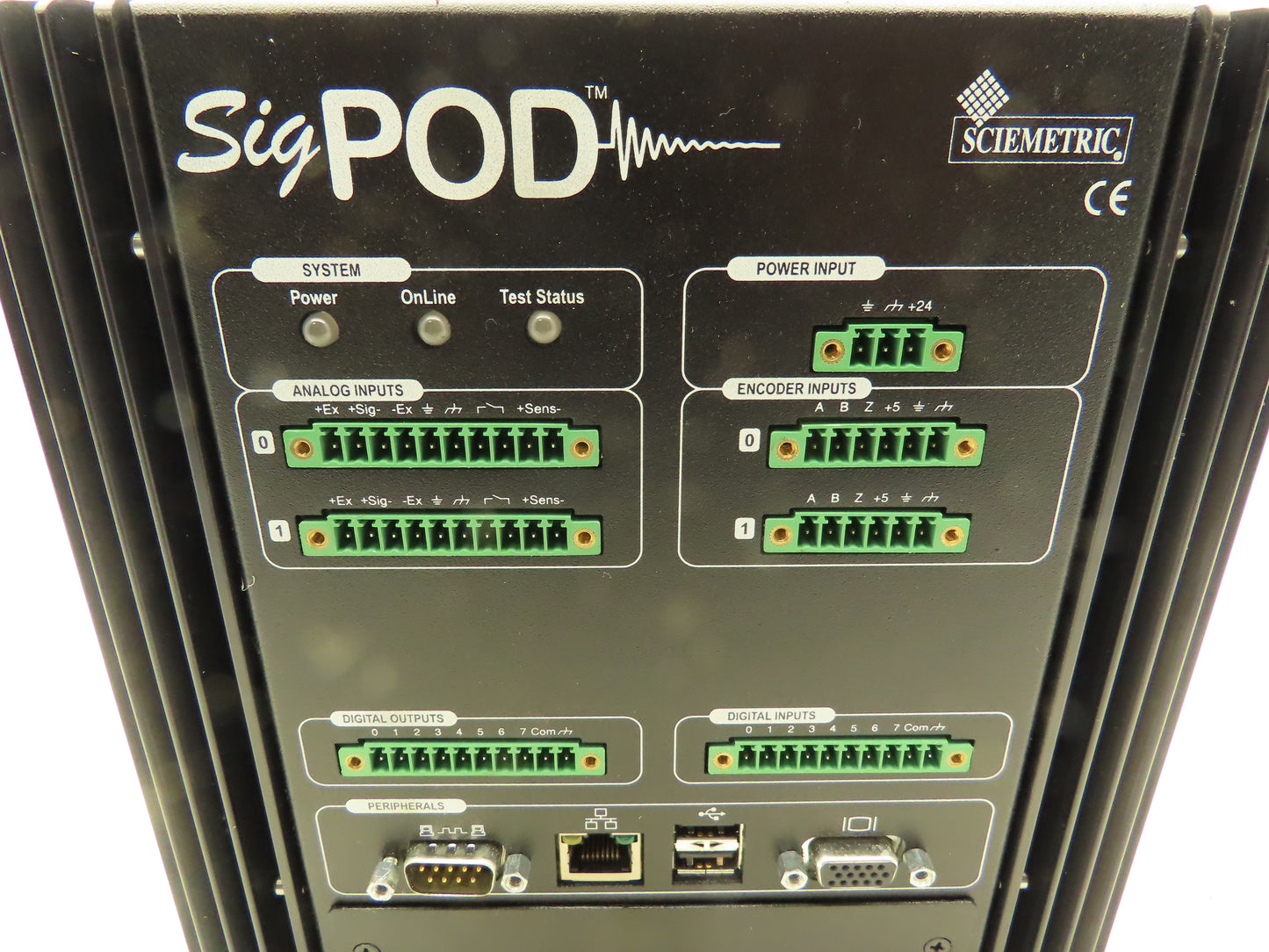 Sciemetric Instruments 2001 SigPod Monitor Control Operator Interface Windows XP
