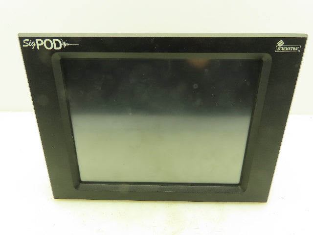 Sciemetric Instruments 2001 SigPod Monitor Control Operator Interface Windows XP
