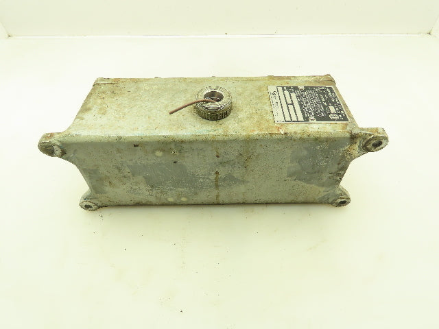 O Z Gedney IF4103 Class 650 Hazardous Location Control Center Outlet Box