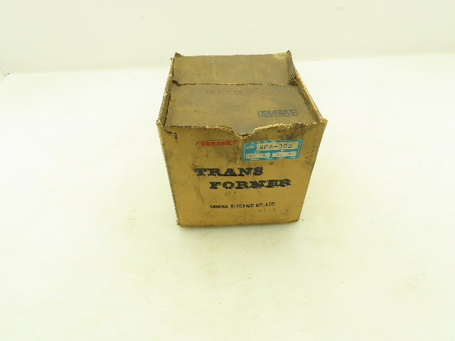 Aihara SPA-300 Center Transformer Single Phase Pri Voltage 120V Sec 120V 300 VA
