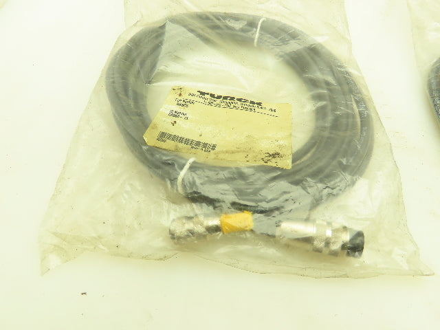Turck BK5C5 6-Pin 24 AWG/6 Cable Lot of 3