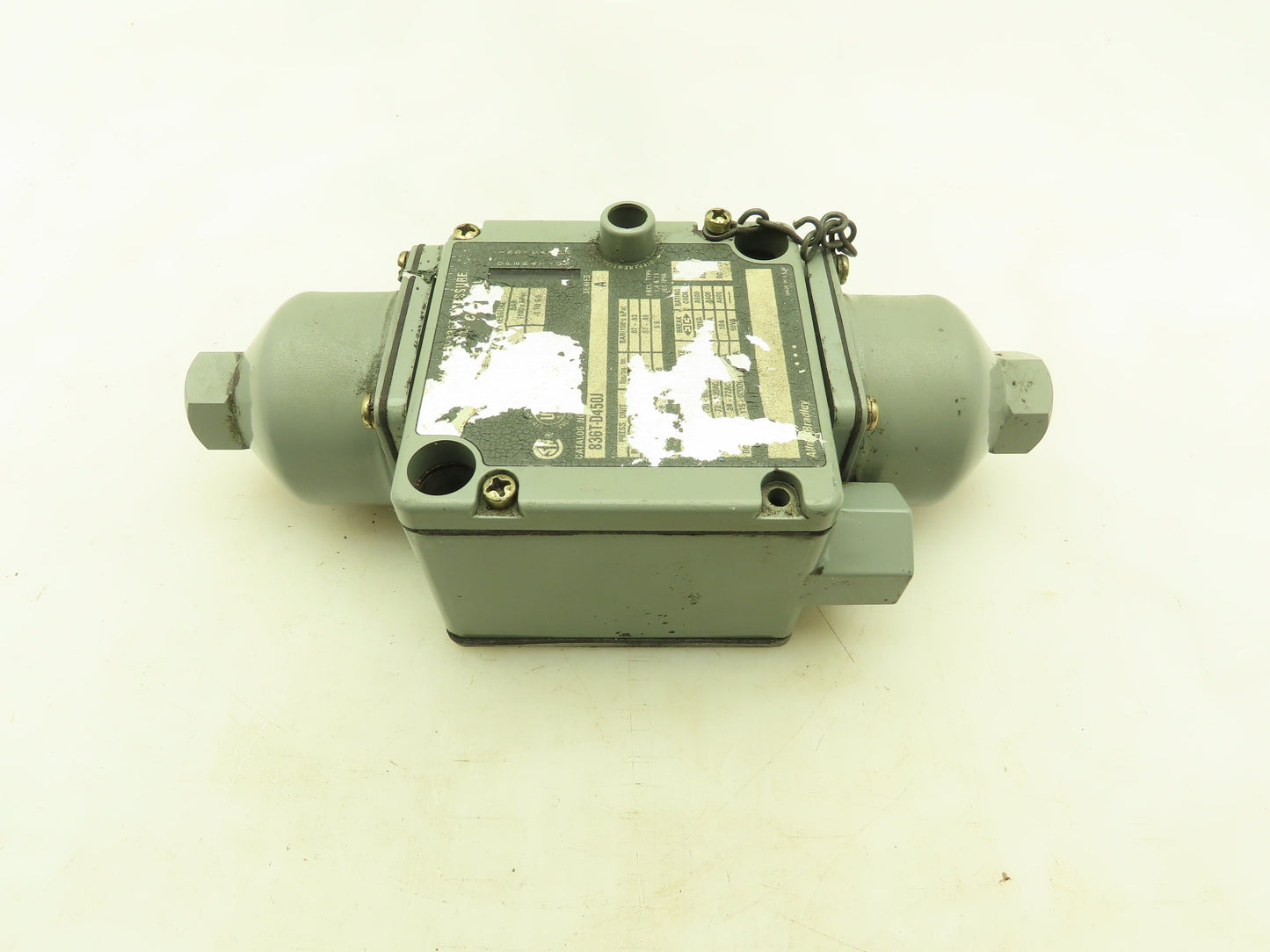 Allen Bradley 836T-D450J Pressure Control Switch 1-9 PSI 5A SPDT Ser A