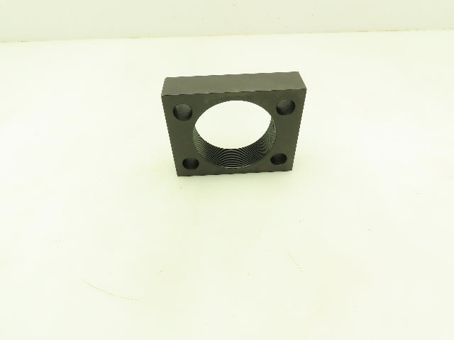 Enerpac AW-90 Cylinder Mounting Flange Rectangular Threaded Block 3-1/8-16