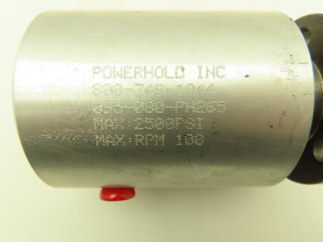 Powerhold 095-080-PH265 Hydraulic Rotary Union 2500PSI 100RPM Max 1/4 Ports
