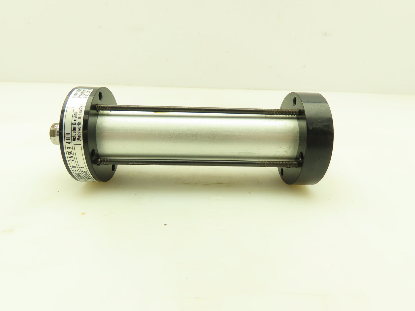 Schrader Bellows 85492213 Double Acting Air Cylinder Pneumatic 4 x1-1/8" 250 PSI