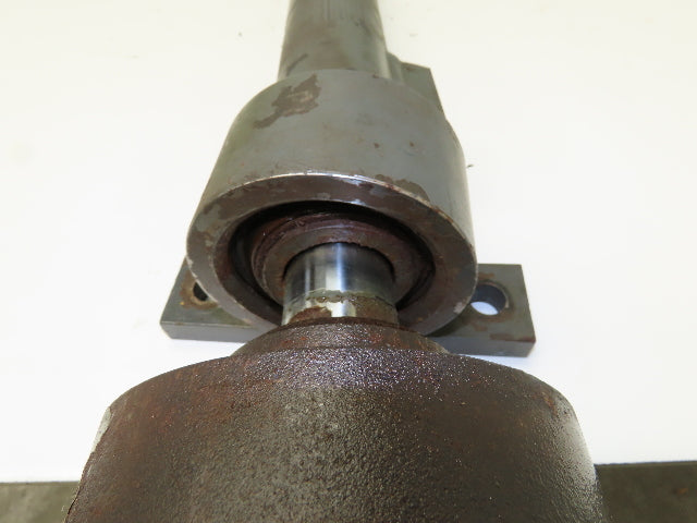 Hydraulic Cylinder Double Acting 2.5" Bore 35" Stroke Pillow Block Flange Mount