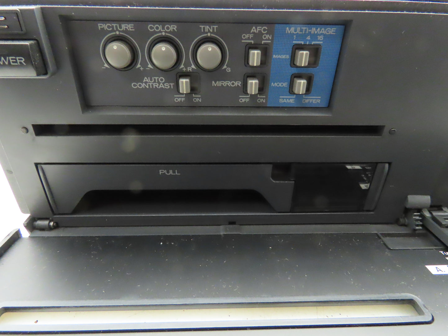 Mitsubishi CP-10U Video Printer Color Remote