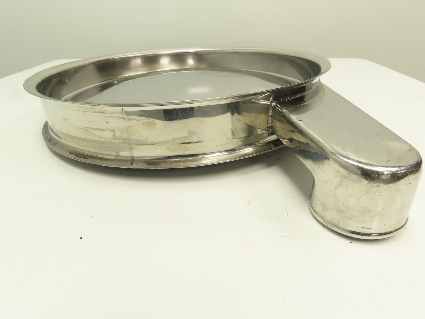 20" Compact Sieve Vibratory Screen Sifter Diversion Pan, Russell Finex Style
