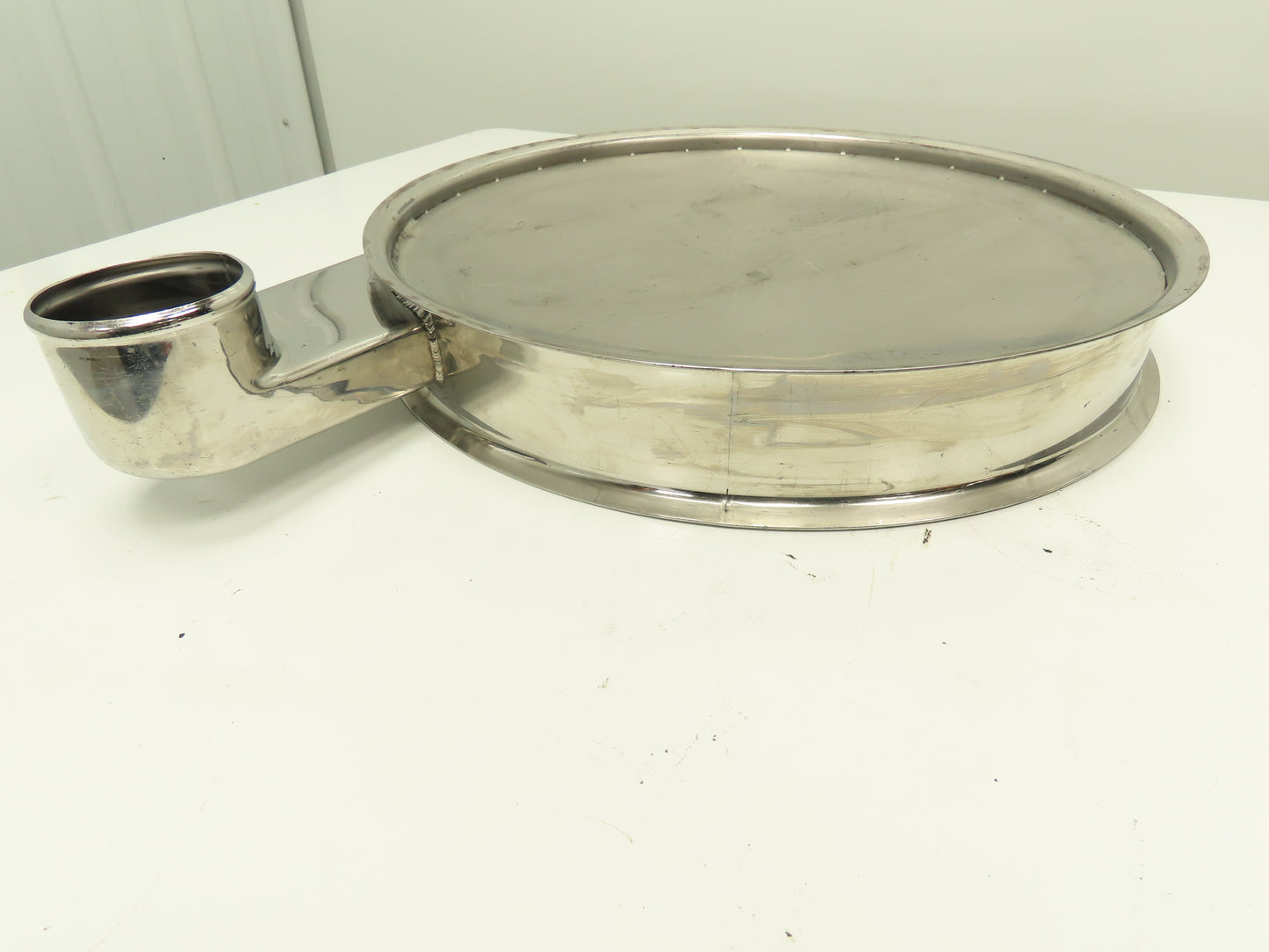20" Compact Sieve Vibratory Screen Sifter Diversion Pan, Russell Finex Style
