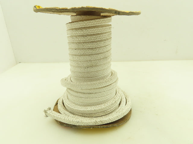 Garlock PTFE Yarn Compression Packing Lattice Braid Filament 3/8" 5888 Type 25'