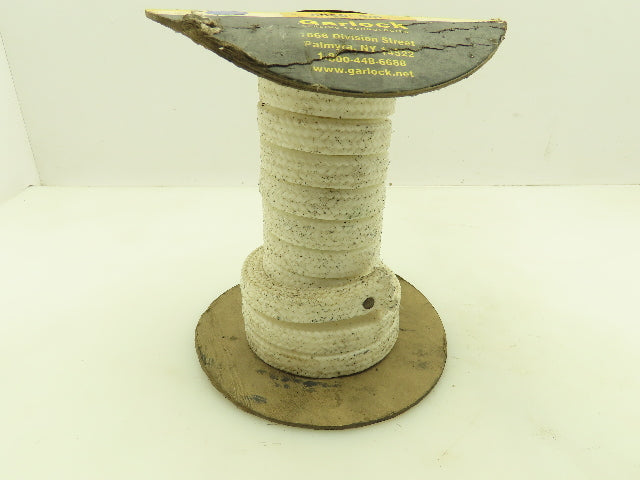 Garlock PTFE Yarn Compression Packing Lattice Braid Filament 5/8" 5889 Type 10'