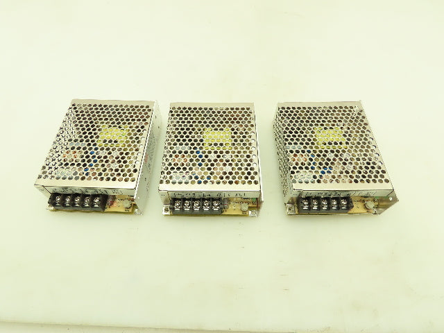 Mean Well NES-50-12 Switching Power Supply 12V DC 4.2A 50W 120VAC Input Lot of 3