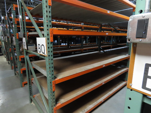 102" X 2.5" Teardrop Pallet Racking Beams New Style Cross Members Bundle Of 30