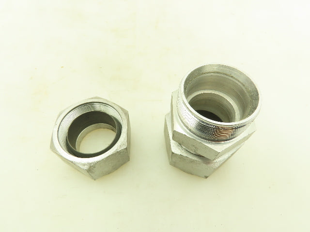 Swagelok S-2000-6 Steel Tube Fitting Union 1-1/4" x 1-1/4" LOT OF 4